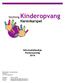 Informatieboekje Peuteropvang 2016