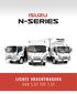 ISUZU N-SERIES LICHTE VRACHTWAGENS VAN 3,5T TOT 7,5T