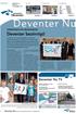 Deventer bezinnigt! Deventer Nu TV. Deventer Nu NIEUWS VAN DE GEMEENTE DEVENTER - 1 SEPTEMBER 2010 PAGINA 5 PAGINA 2 PAGINA 4 DEVENTER.