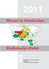 Wonen in Amsterdam. Stadsdeelprofielen. Dienst Wonen, Zorg en Samenleven Stadsdelen Amsterdamse Woningcorporaties