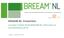 BREEAM-NL Consultatie Concept Credits Afval BREEAM-NL Renovatie en (her)inrichting Versie 1, januari 2018