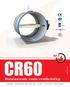 CR60. Brandwerende ronde ventilatieklep