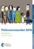 Polisvoorwaarden 2019