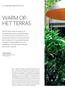 WARM OP HET TERRAS. Mediargus met docroom pdf. 136 AFWERKEN INRICHTEN Outdoor