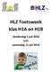 HLZ Toetsweek klas H1A en H1B