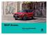 SEAT Arona. Prijs-/specificatielijst 1 januari 2019