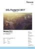 CO2 Footprint 2017 Scope 1 & 2