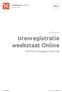 Urenregistratie weekstaat Online