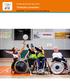 Kwalificatiestructuur Sport Toetsdocumenten. Sportleider 3 voor mensen met een handicap