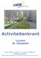 Activiteitenkrant. Locatie St. Elisabeth