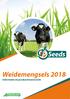 Weidemengsels 2018 Informatie en productenoverzicht