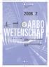 ARBO WETENSCHAP. Is veiligheid in de bouw meetbaar te maken? JOURNAL OF APPLIED OCCUPATIONAL SCIENCES