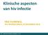 Klinische aspecten van hiv infectie