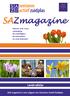 SAZmagazine. Lente editie. SAZ magazine is een uitgave van Senioren Actief Zuidplas