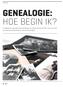 Genealogie is één van de snelst groeiende