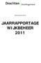 Afdeling Openbare Werken JAARRAPPORTAGE WIJKBEHEER 2011