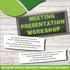 Meeting presentation workshop