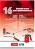 BRANDERS EN GAS 16OUTILS CHAUFFANTS ET GAZ