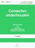 Contacten onderhouden