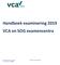 Handboek examinering 2019 VCA en SOG examencentra