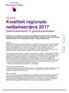 Factsheet Kwaliteit regionale netbeheerders 2017 Elektriciteitsnetten & gastransportnetten