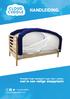 HANDLEIDING. snel in een veilige slaapplaats. / cloudcuddlers   Verandert ieder standaard 1-pers. bed + matras