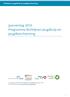 Jaarverslag 2016 Programma Richtlijnen jeugdhulp en jeugdbescherming