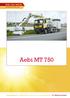 Aebi MT 750. Specificaties Aebi MT 750