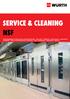 Service & cleaning nsf