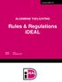 Rules & Regulations ideal