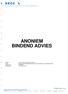 ANONIEM BINDEND ADVIES