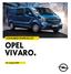 CONSUMENTENPRIJSLIJST OPEL VIVARO.