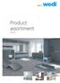 Product assortiment. Uitgave