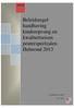 Beleidsregel handhaving kinderopvang en kwaliteitseisen peuterspeelzalen Helmond 2013