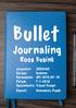 Bullet. Journaling. Roos Busink