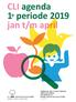 CLI agenda 1 e periode 2019 jan t/m april