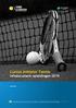 Cursus Initiator Tennis Infodocument opleidingen /01/2019