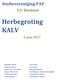 Studievereniging PAP 15 e bestuur. Herbegroting KALV