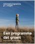 Een programma dat groeit