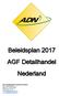 Beleidsplan 2017 AGF Detailhandel Nederland