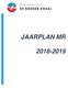 JAARPLAN MR