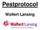 Pestprotocol. Wolfert Lansing