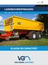 Nederlands LANDBOUWKIPWAGENS LK 14 LK 16 LK 18 LK 22 SK 22 KLASSE IN CAPACITEIT