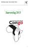 Stichting Congo Jaarverslag 2013 J
