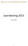 Jaarrekening juni 2014