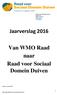 Jaarverslag Van WMO Raad naar Raad voor Sociaal Domein Duiven