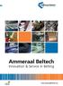 Ammeraal Beltech. Innovation & Service in Belting.
