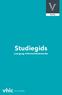 Studiegids. Leergang Informatiebeheerder