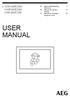 USER MANUAL KWK884520M KWE884520M KWK884520B