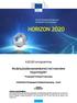 H2020-programma. Modelsubsidieovereenkomst met meerdere begunstigden. Pilootproject forfaitaire financiering